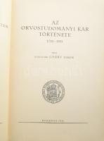 Győry Tibor: Az orvostudományi kar története. 1770-1935. /A Királyi Magyar Pázmány Péter Tudományegy...