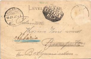 1899 Kudzsir, Kudsir, Cugir; Kancsu duzzasztó, gát. Bilder aus den transsylvanischen Alpen No. 1. H....