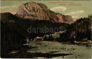 1907 Gyergyószentmiklósi-havasok, Muntii Giurgeului; Gyilkos-tó és Kis Cohárd. Sándory Mihály kiadás...