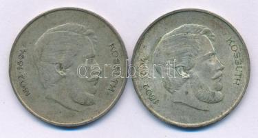 1947. 5Ft Ag "Kossuth" (2x) T:VF,F patina
Adamo F8.1