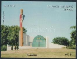 2010 Siófoki Trianon-emlékmű emlékív