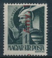 1946 Betűs Any.I./1f fordított felülnyomással (25.000)