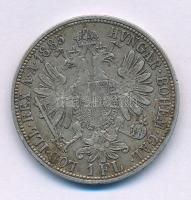 Ausztria 1885. 1Fl Ag "Ferenc József" T:XF,VF patina Austria 1885. 1 Florin Ag "Franz Joseph" C:XF,VF patina Krause KM#2222