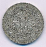 Ausztria 1907. 5K Ag "Ferenc József" T:VF,F patina Austria 1907. 5 Corona Ag "Franz Joseph" C:VF,F patina Krause KM#2807