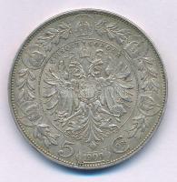 Ausztria 1909. 5K Ag "Ferenc József" T:VF patina Austria 1909. 5 Corona Ag "Franz Joseph" C:VF patina Krause KM#2813