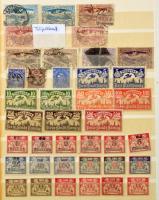 Deutsches Reich területek és megszállások összeállítás 8 lapos közepes berakóban + 1 stecklapon