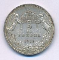 1912KB 2K Ag "Ferenc József" T:XF patina Adamo K6