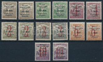 Nyugat-Magyarország VI. 1921 2 db sor Bodor vizsgálójellel (14.450)