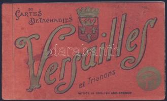 Versailles et Trianons 18/20 darabos képeslap-füzet