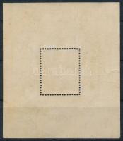 1934 Újragumizott LEHE blokk (**50.000) / regummed block