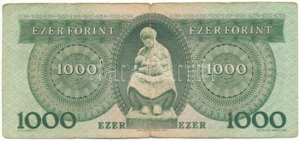 1983. november 10. 1000Ft "B 91701254" T:F,VG
Adamo F44