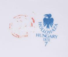 Hollóházi Milky tejszínlikőrös porcelán palack. Matricás, jelzett, hibátlan, m: 19 cm