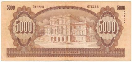1990. 5000Ft "H 84783652" T:F
Adamo F49