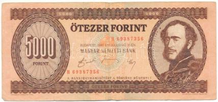 1990. 5000Ft "H 69387356" T:F Adamo F49