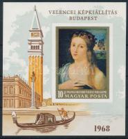 1968 Festmény IV. vágott blokk (6.000)