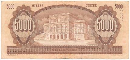 1990. 5000Ft "H 71355377" T:F,VG
Adamo F49