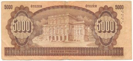 1992. 5000Ft "J 57453517" T:F,VG
Adamo F50