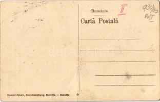 Beszterce, Bistritz, Bistrita; Evangélikus templom. Gustav Zikeli kiadása / Ev. Kirche / Biserica ev...