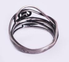 Izraeli ezüst (ag) gyűrű, m: 62, bruttó 4,4g