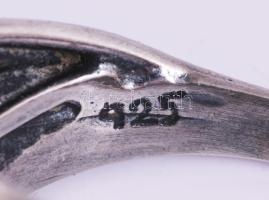 Izraeli ezüst (ag) gyűrű, m: 62, bruttó 4,4g