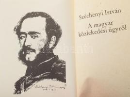 Széchenyi István: A magyar közlekedési ügyről 1848. Minikönyv, reprint. Számozott 2000/136. Kiadói b...