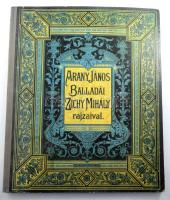 Arany János balladái Zichy Mihály rajzaiva [Bp.], [1988], Az 1896. évi kiadás (Bp., Franklin Társulat) reprintje. Díszes, félvászon kötésben,