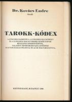 Dr. Kovács Endre: Tarokk-kódex. Bp., 1989, Kráter, kiadói papírkötés