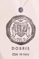 Fehér férfi szarvasbőr nappa kesztyű, 9 és feles méret, jó állapotban