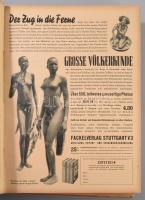 1941 A Signal képes háborús magazin teljes évfolyama bekötve, Korabeli félvászon kötésben. A lapok j...