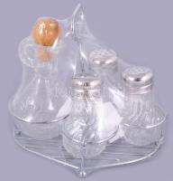 Fűszerkínáló készlet, dobozában, használatlan.