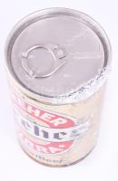 Régi Dreher Birra olasz export fém doboz, korrodált, m: 12 cm