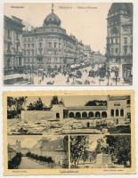 14 RÉGI magyarországi város képeslap vegyes minőségben / 14 pre-1945 Hungarian town postcards in mix...