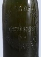 Fabrica de Bere "Luther" Bucuresti sörösüveg, pattanással, m: 28 cm