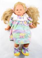 Zapf nagyméretű baba, jelzett, jó állapotban, h: 52 cm