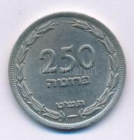 Izrael 1949. 250p Cu-Ni T:AU,XF Israel 1949. 250 Pruta Cu-Ni C:AU,XF Krause KM#15