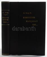 Marjay Frigyes: Keresztes hadjárat 1941... Bp., [1941], Stádium, 319+[1] p.+ 100 t. Gazdag fekete-fe...