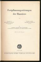 Küst, Diedrich - Schaetz, Franz: Fortpflanzungsstörungen der Haustiere. Stuttgart, 1949, Ferdinand E...