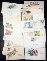 ca 1935 Kb 35 db üdvözlőkártya klf alkalmakra.