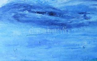 Papp Sándor (1953-): Erdei társaság. Olaj, vászon, faroston. Jelezve balra lent. 70x50 cm. Fakeretbe...