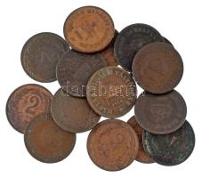 1894-1915. 2f bronz "Magyar Királyi Váltópénz" (15xklf) T:XF-F patina Adamo K2