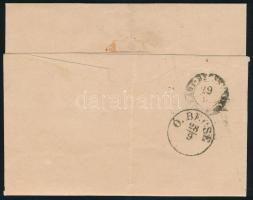 1872 Réznyomat 5kr komplett levélen, ritka "ADA" (Gudlin 150 p) - Gr. Becskerek