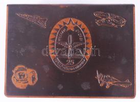 Killián György Repülő Műszaki Főiskola díszdoboz, 9x13 cm