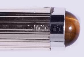 Emporia ezüst (Ag) streling toll és levélbontó készlet, eredeti dobozában, kővel ékített, eredeti do...