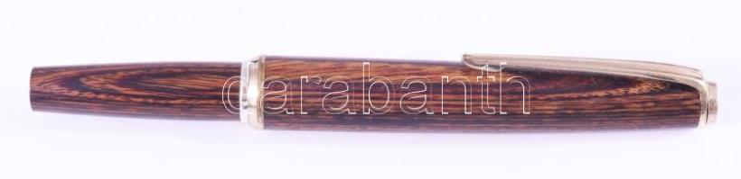 Régi Paker bakelit töltőtoll, 14K arany heggyel, jelzett,
