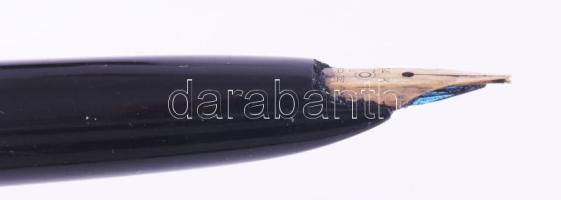 Régi Paker bakelit töltőtoll, 14K arany heggyel, jelzett,