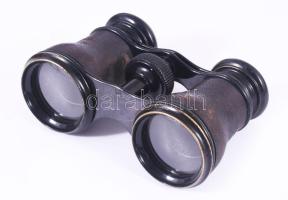 Calderoni és Társa színházi távcső, jelzett, 10x7 cm