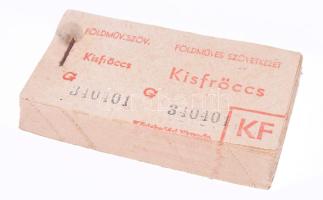 cca 1970 Kisfröccs, kocsmai tömbök, sorszámozottak, 100 db-osak