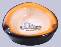 Bodrogkeresztúri Aggtelek mintás hamuzó, jelzett, hibátlan, d: 14 cm