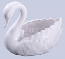 Hattyú alakú virágtartó, 23x19 cm
