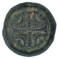 1131-1141. Denár Ag "II. Béla" (0,39g) T:AU,XF Hungary 1131-1141. Denar Ag "Bela II" (0,39g) C:AU,XF Huszár: 99., Unger I.: 52.